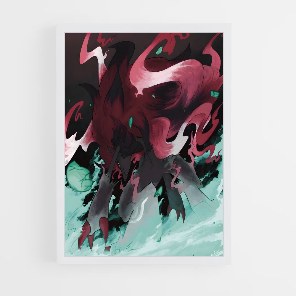 Poster Zoroark fascinante – affiche Pokemon (vue 3)