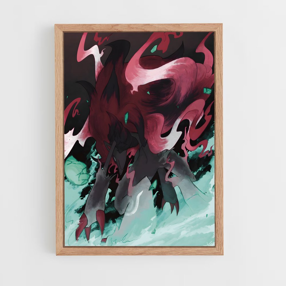 Poster Zoroark fascinante – affiche Pokemon (vue 4)
