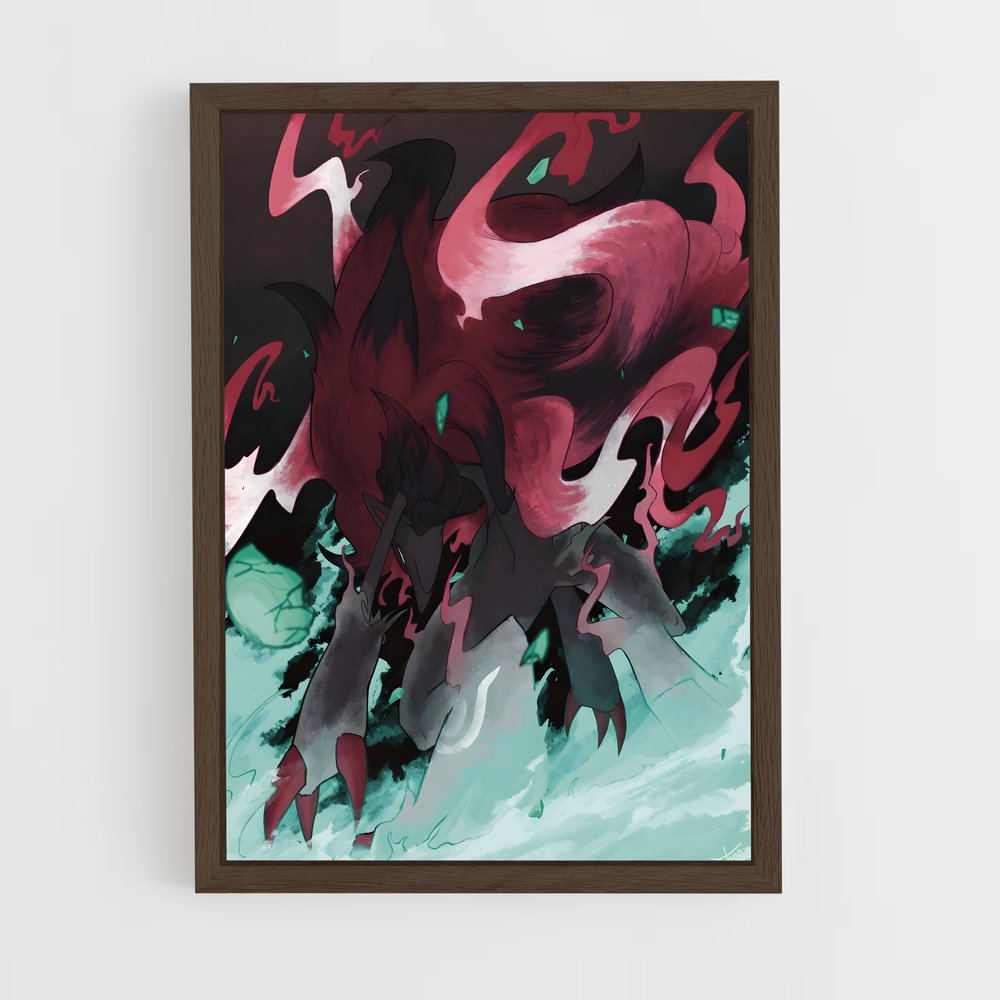 Poster Zoroark fascinante – affiche Pokemon (vue 5)