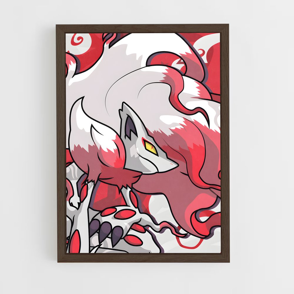 Poster Zoroark en Folie – affiche Pokemon (vue 5)