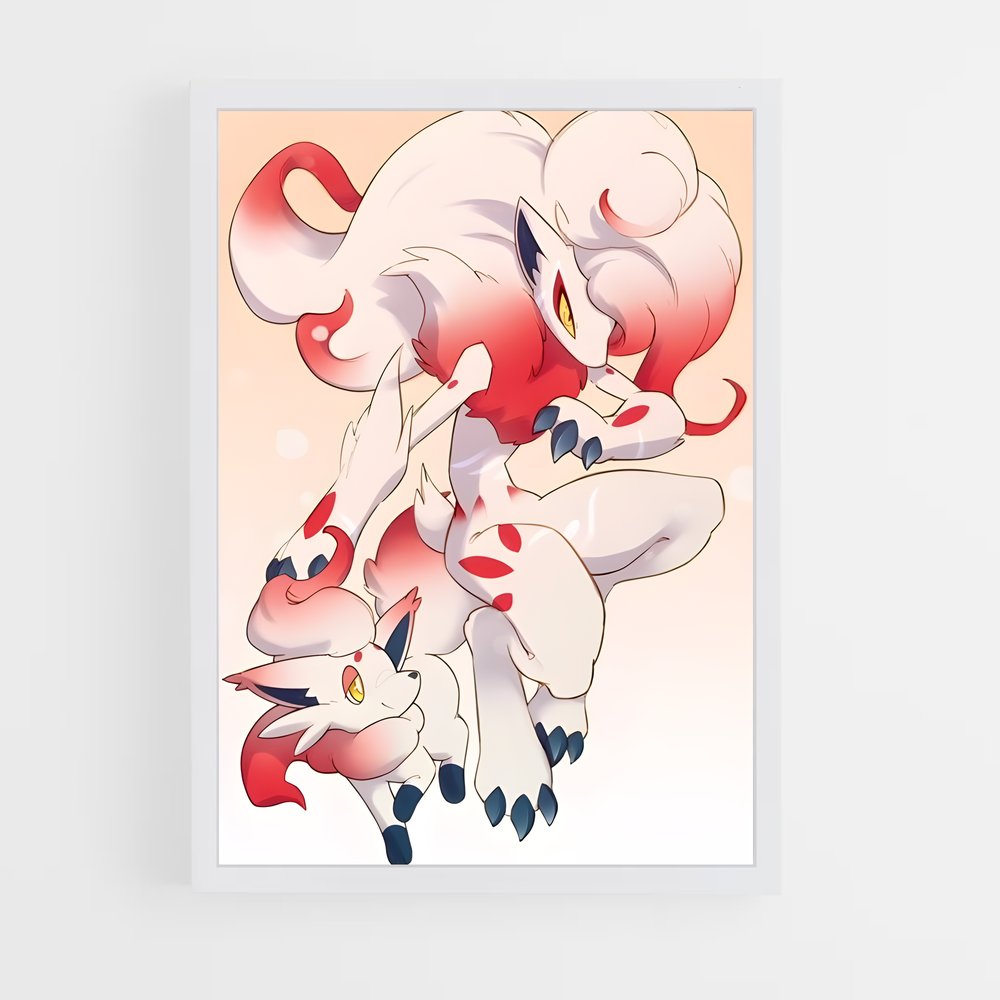 Poster Zoroark: L’Ombre Mystérieuse – affiche Pokemon (vue 3)