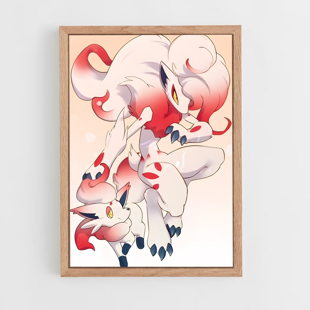 Poster Zoroark: L’Ombre Mystérieuse – affiche Pokemon (vue 4)