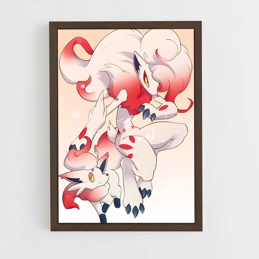 Poster Zoroark: L’Ombre Mystérieuse – affiche Pokemon (vue 5)