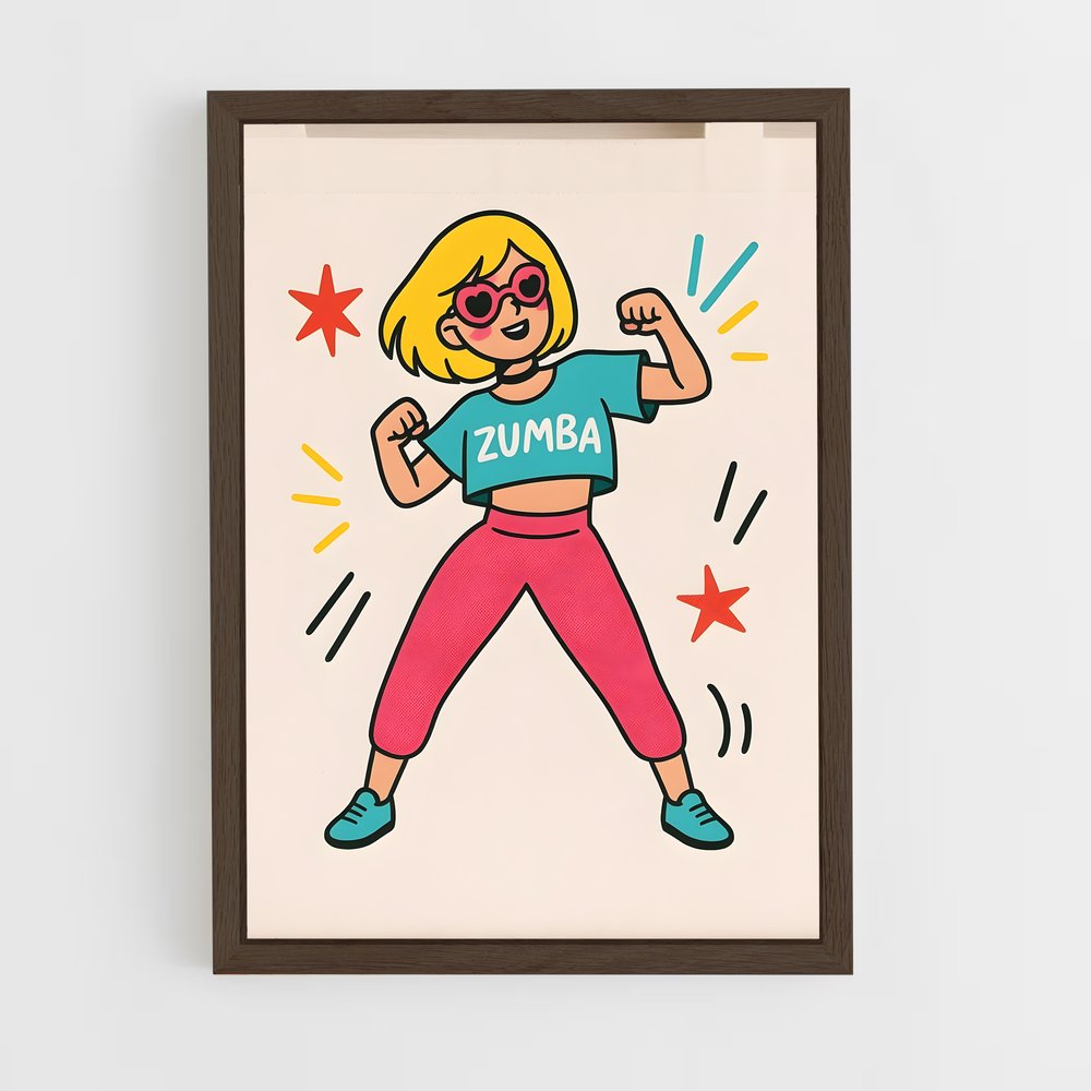Poster Zumba Tote Bag Chic – affiche Danse (vue 5)