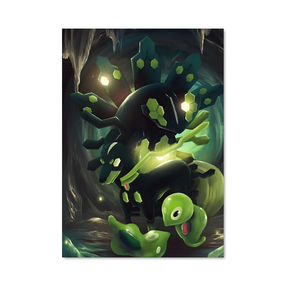 Poster Tunnel Pokémon – affiche Pokemon