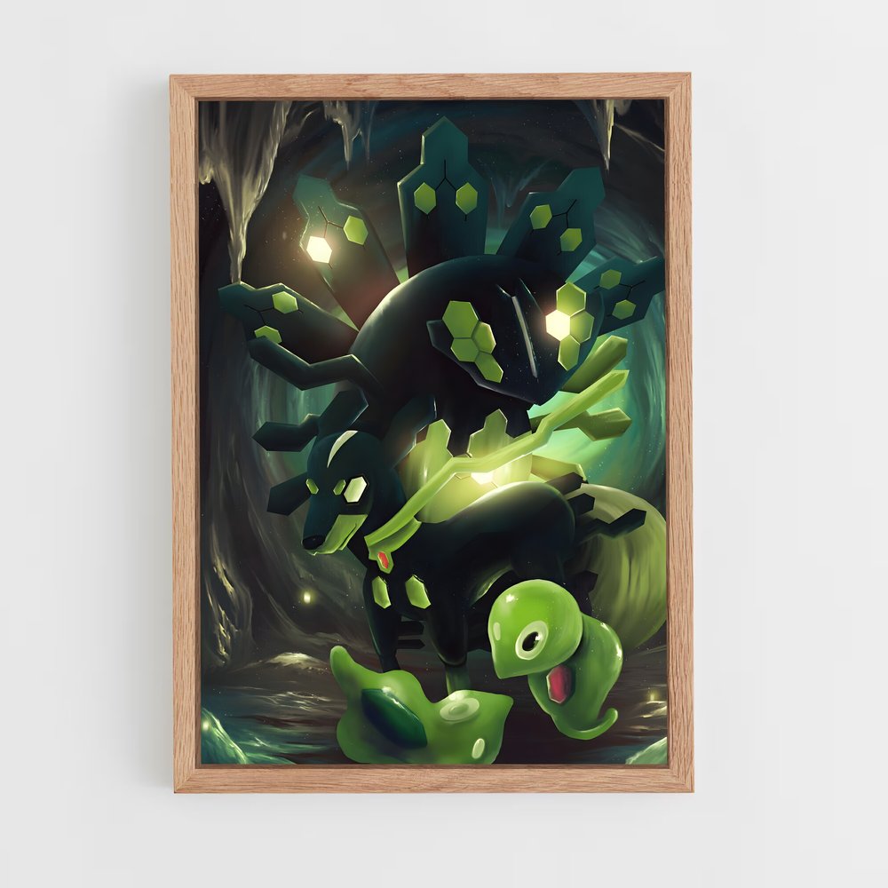 Poster Tunnel Pokémon – affiche Pokemon (vue 4)