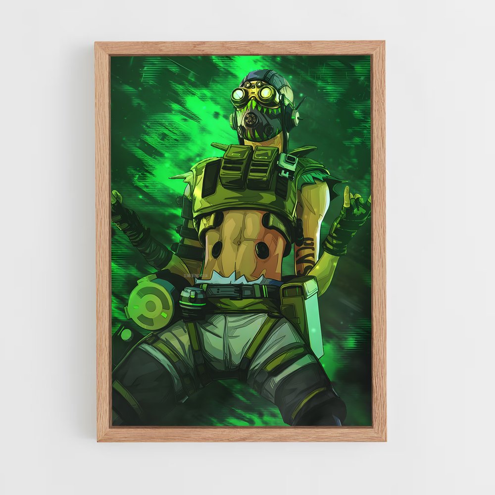 Poster Apex Vert – affiche Apex Legends (vue 4)