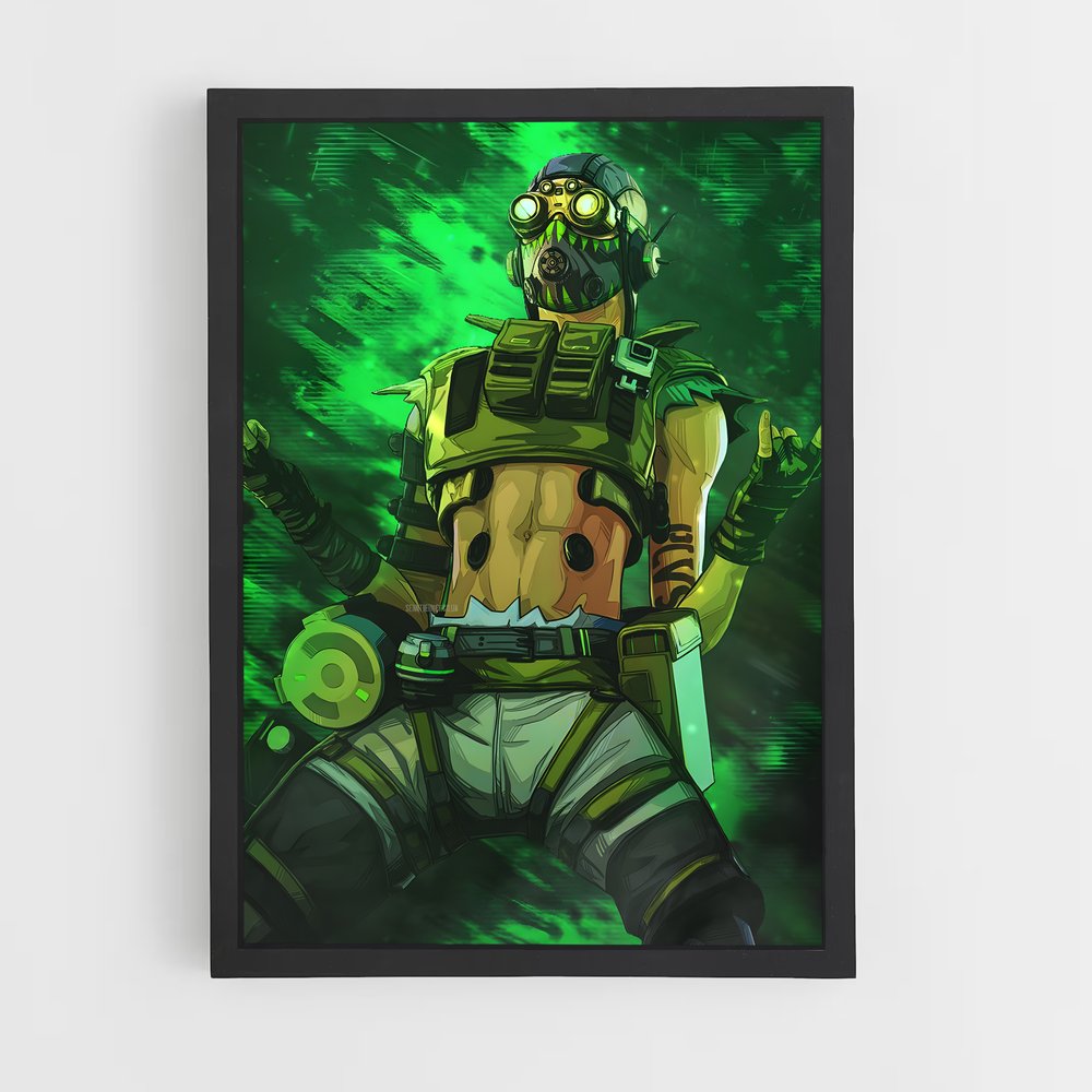 Poster Apex Vert – affiche Apex Legends (vue 2)