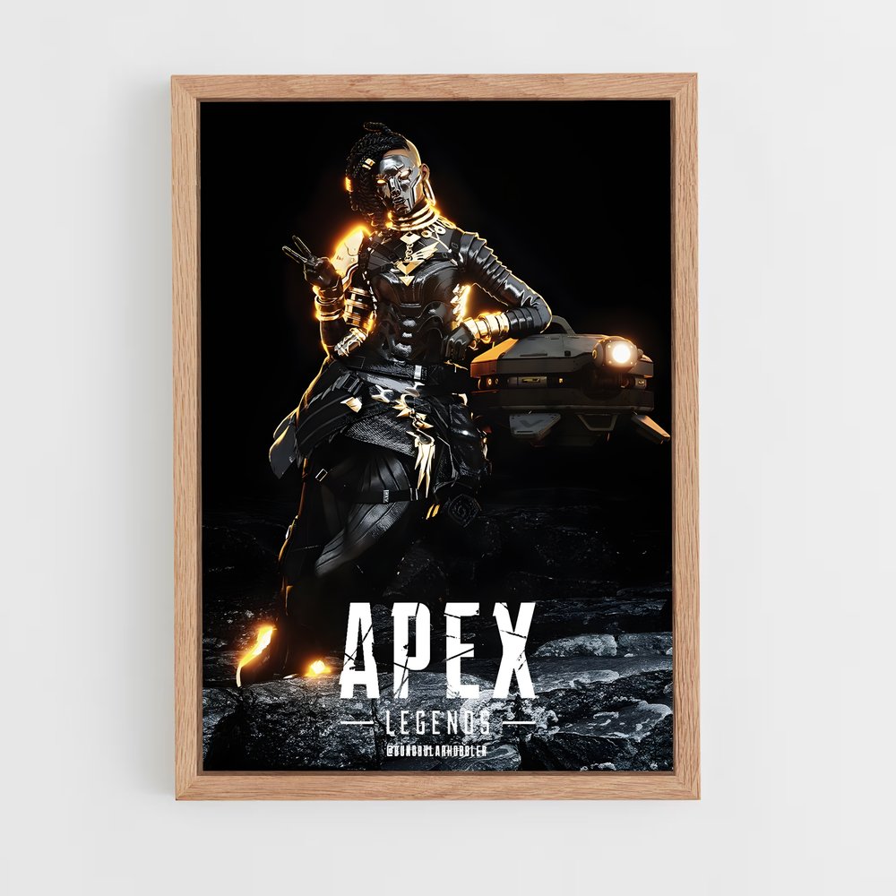 Poster Bangalore – affiche Apex Legends (vue 4)