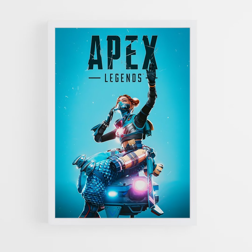 Poster Lifeline – affiche Apex Legends (vue 3)