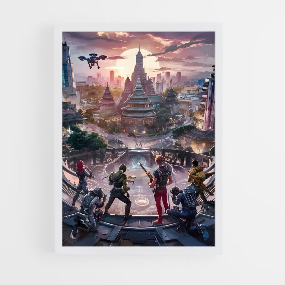 Poster Apex Ville – affiche Apex Legends (vue 3)
