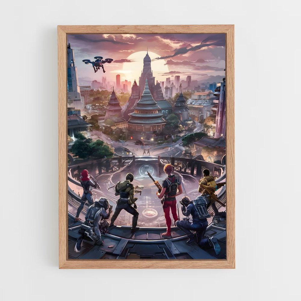Poster Apex Ville – affiche Apex Legends (vue 4)