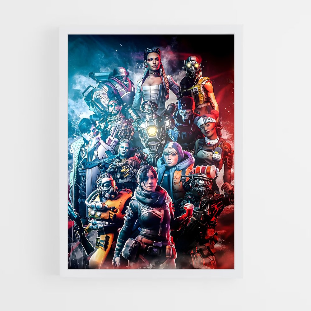 Poster Apex Personnages – affiche Apex Legends (vue 3)