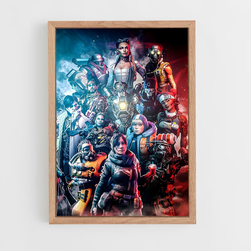 Poster Apex Personnages – affiche Apex Legends (vue 4)