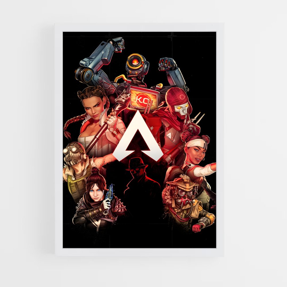 Poster Apex Logo – affiche Apex Legends (vue 3)