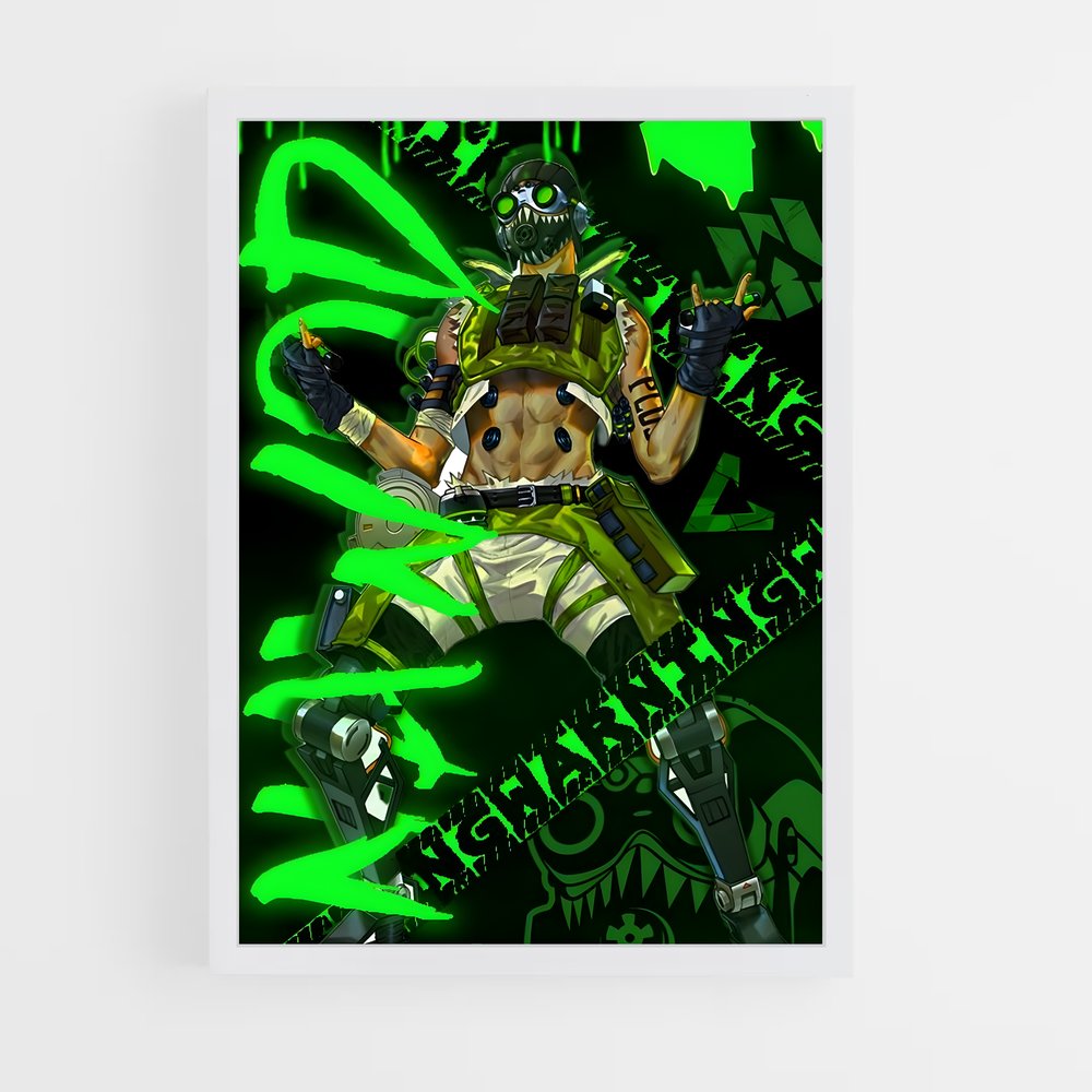 Poster Octane – affiche Apex Legends (vue 3)