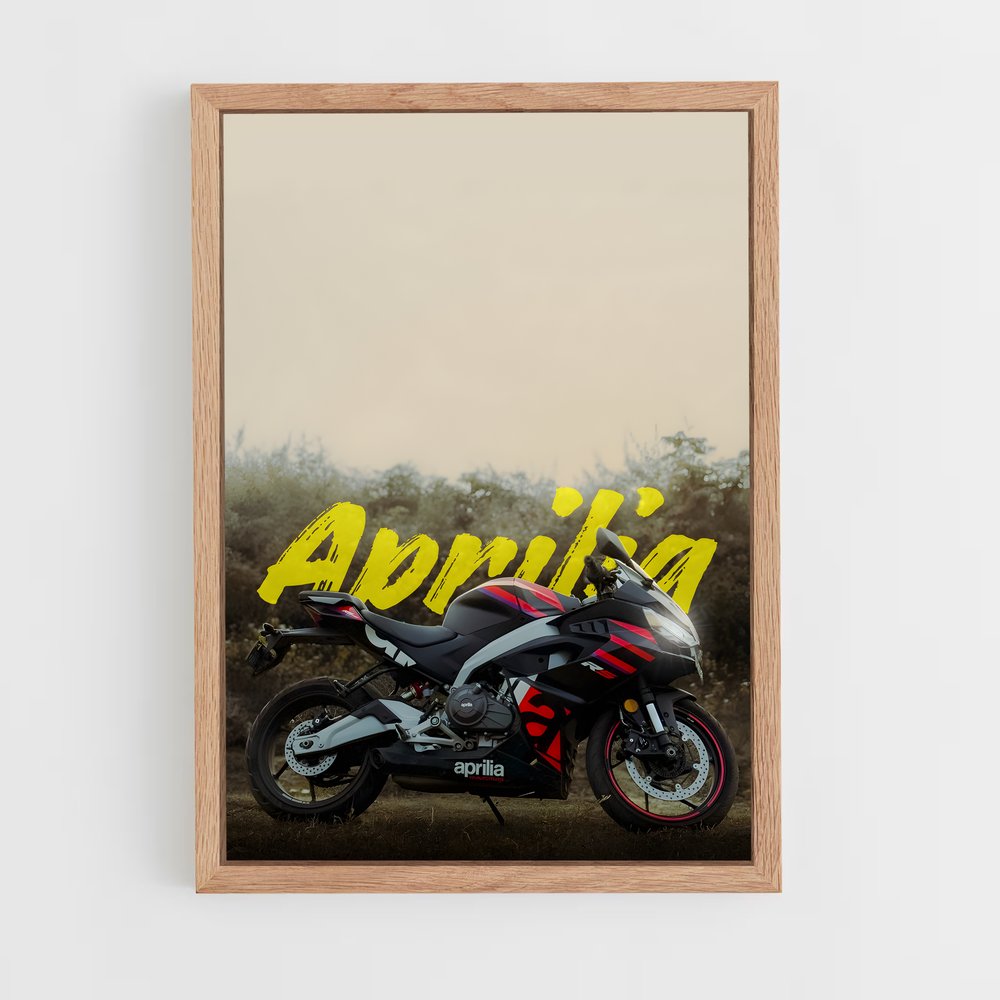Affiche Moto Aprilia (vue 4)