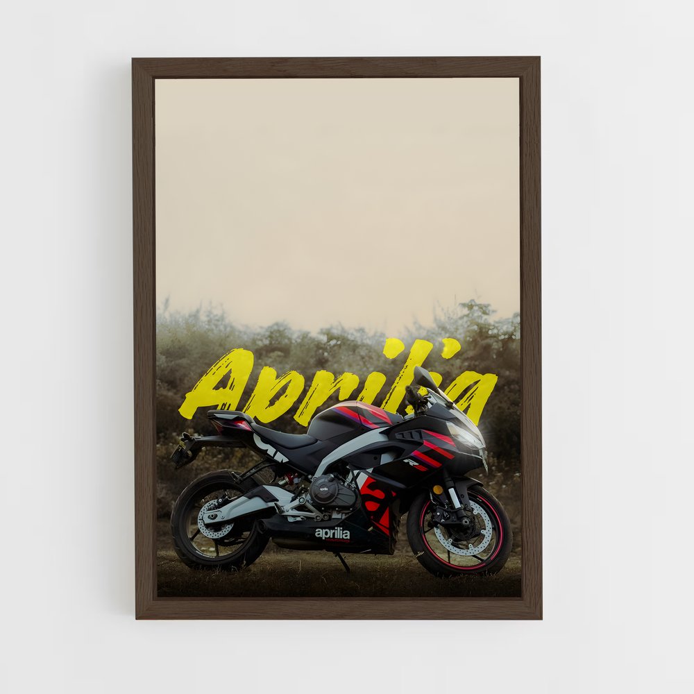 Affiche Moto Aprilia (vue 5)