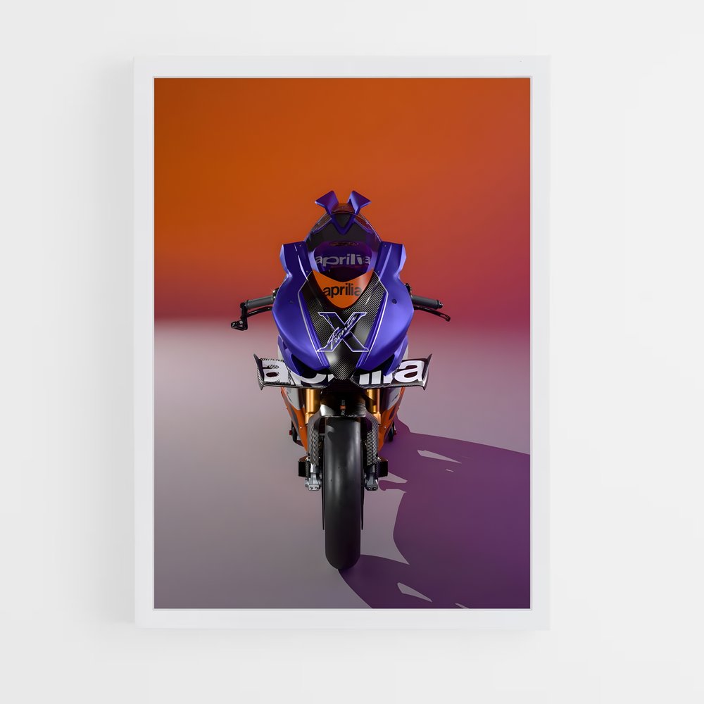 Poster Aprilia RSV4 X (vue 3)