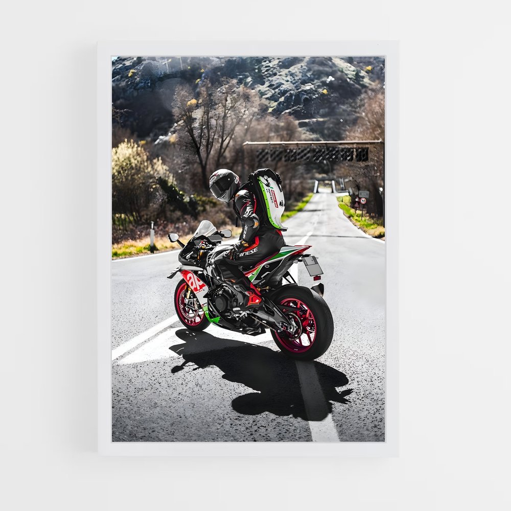 Poster Pilote Aprilia (vue 3)