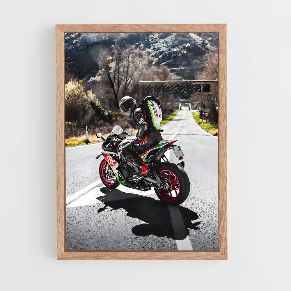 Poster Pilote Aprilia (vue 4)