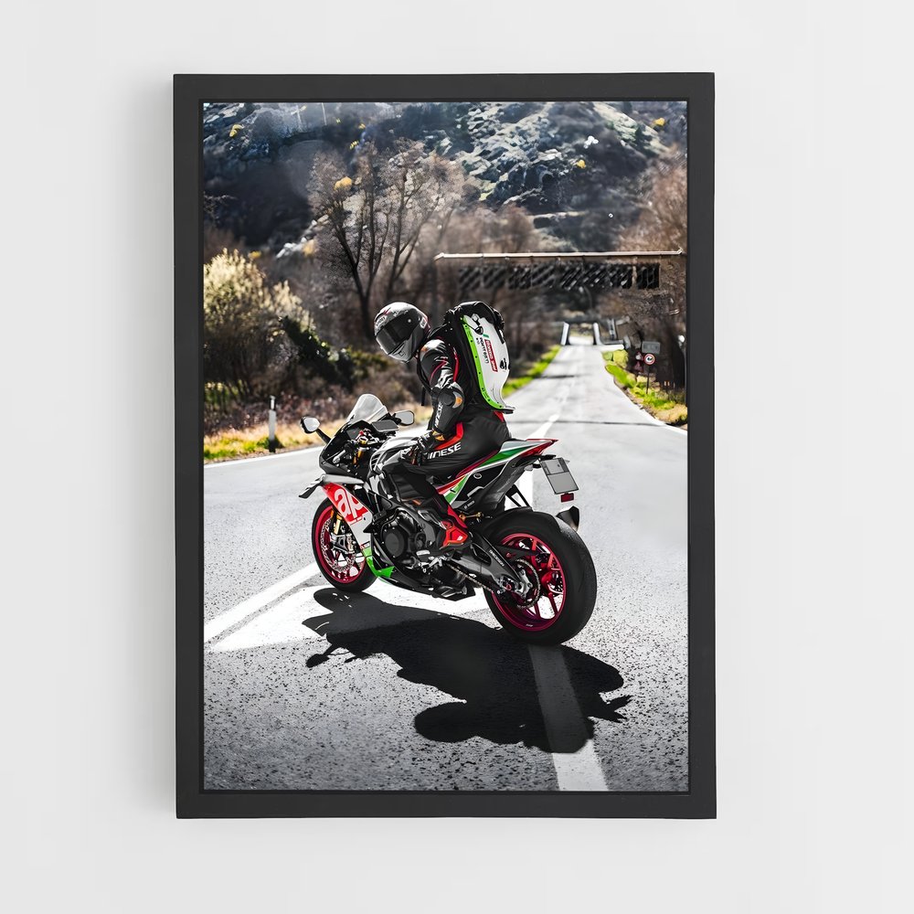 Poster Pilote Aprilia (vue 2)