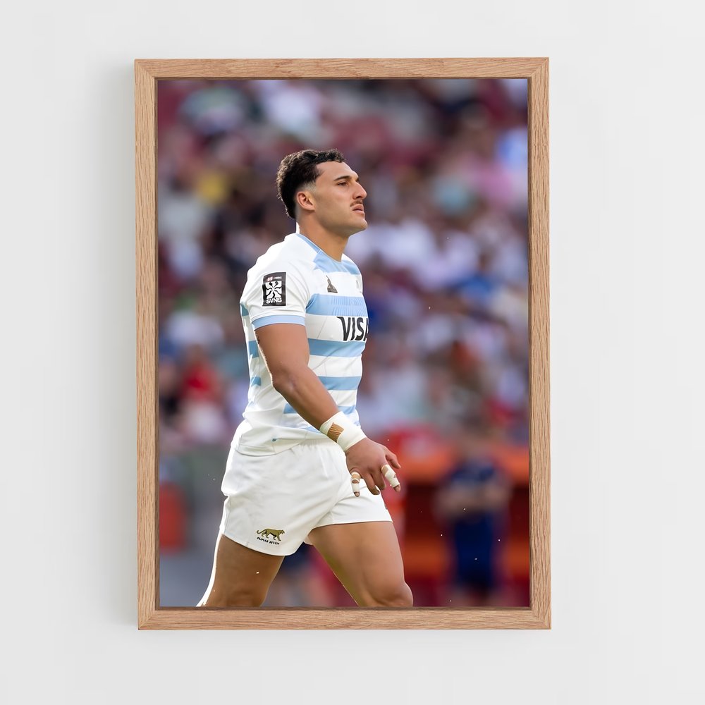 Poster Ignacio Calles – affiche Rugby (vue 4)