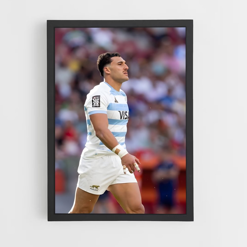 Poster Ignacio Calles – affiche Rugby (vue 2)