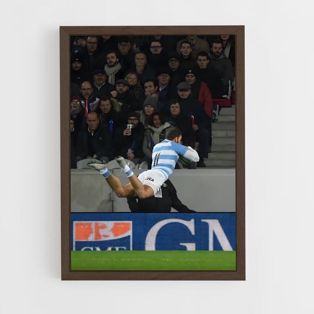 Poster Argentine Essai – affiche Rugby (vue 5)