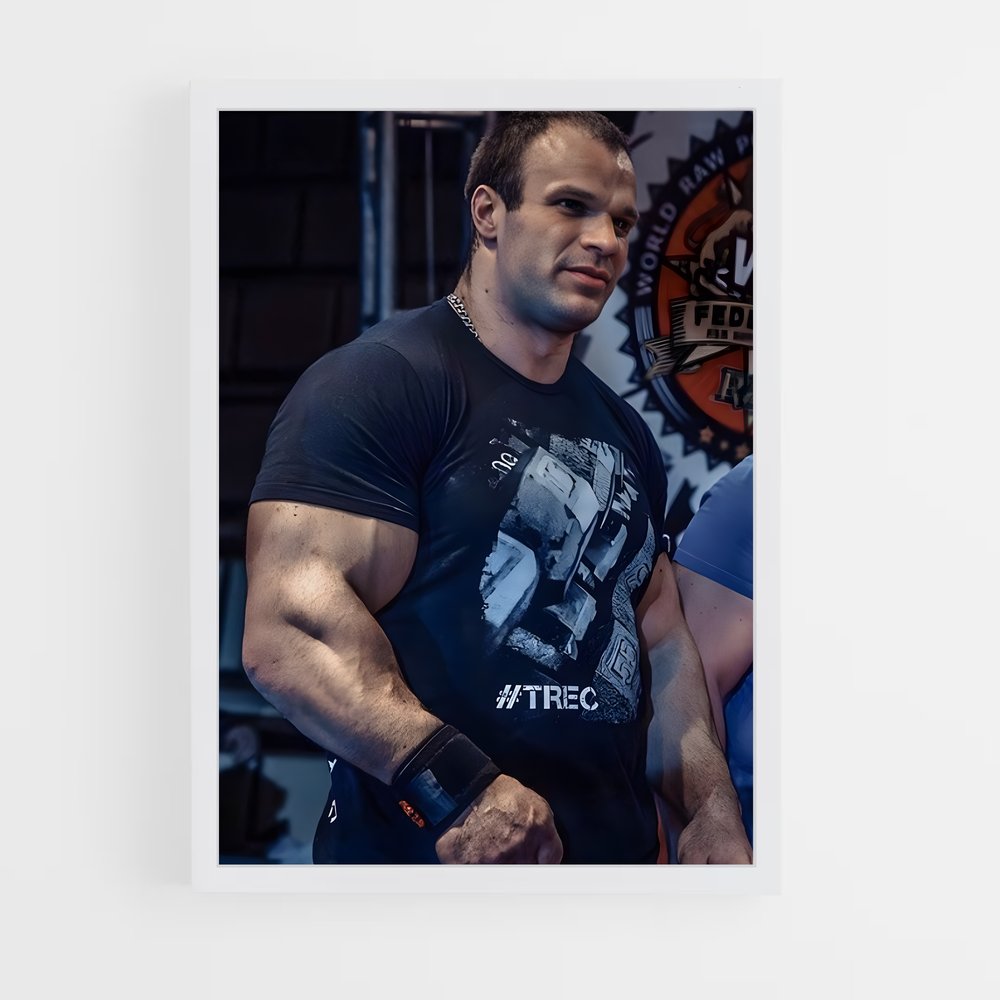 Poster Dennis Cyplenkov – affiche Bras de fer (vue 3)