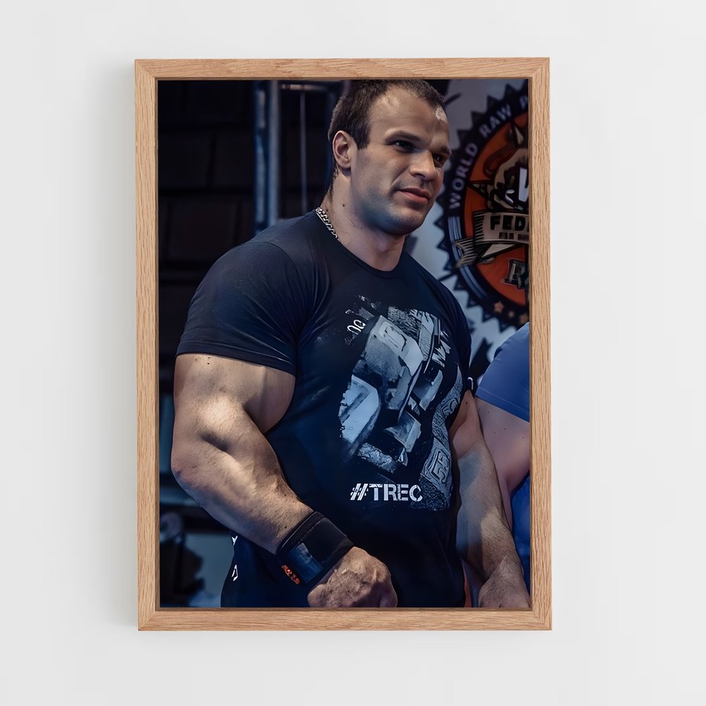 Poster Dennis Cyplenkov – affiche Bras de fer (vue 4)