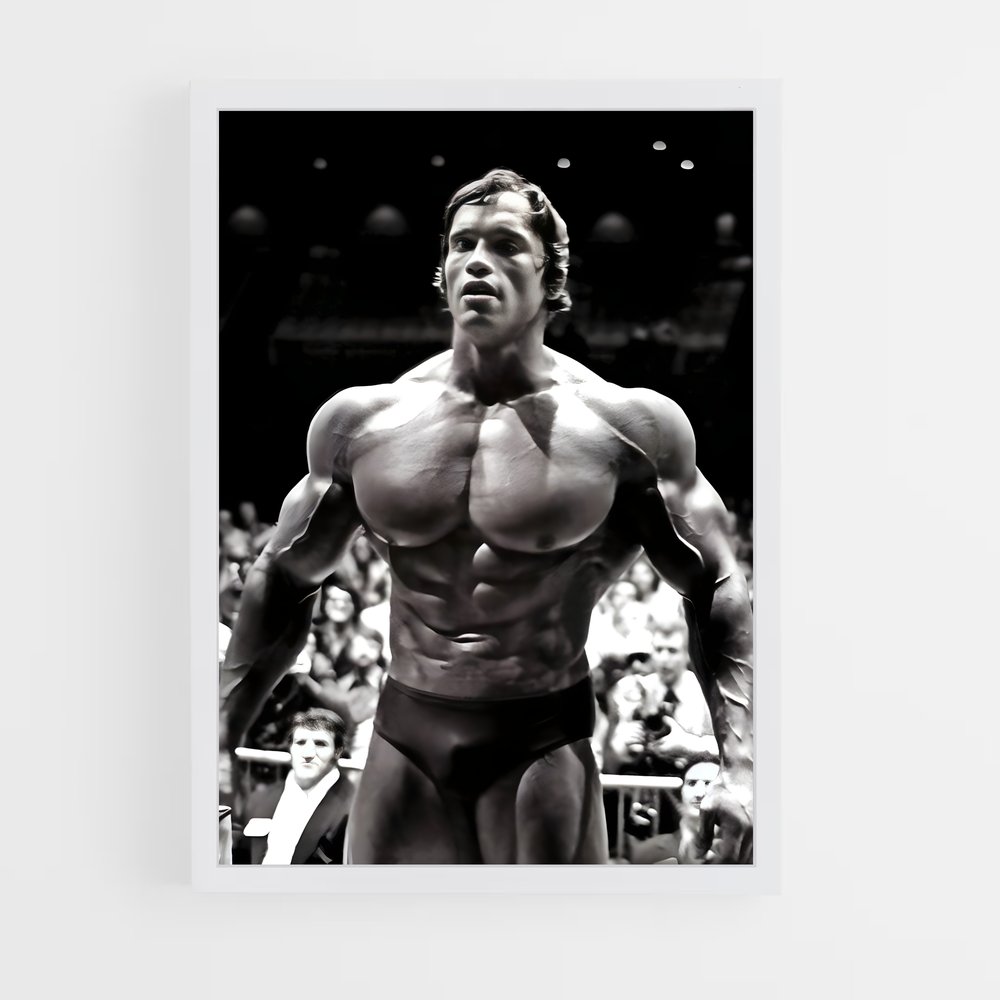 Poster Arnold Compétition – affiche Musculation (vue 3)