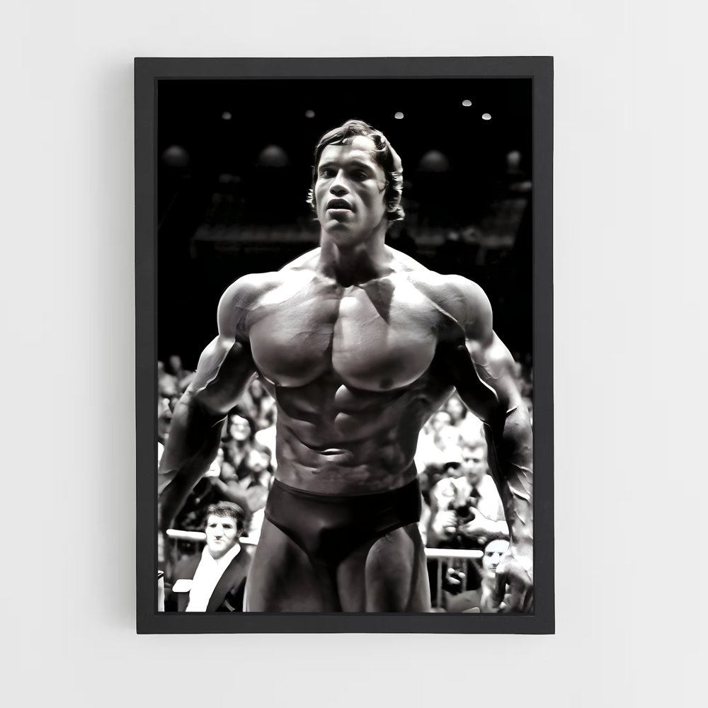 Poster Arnold Compétition – affiche Musculation (vue 2)