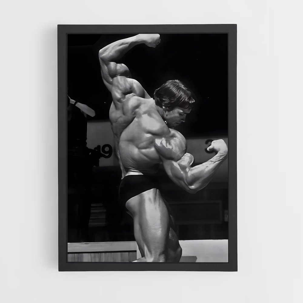 Poster Arnold Dos – affiche Musculation (vue 2)