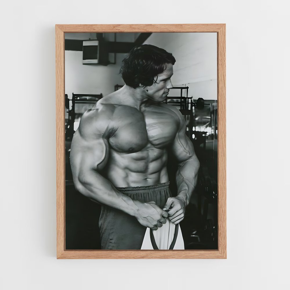 Poster Arnold Schwarzenegger Bodybuilding – affiche Musculation (vue 4)