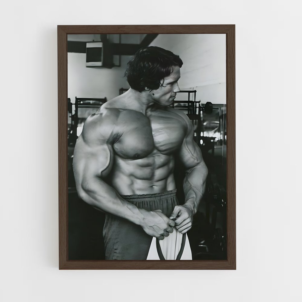 Poster Arnold Schwarzenegger Bodybuilding – affiche Musculation (vue 5)