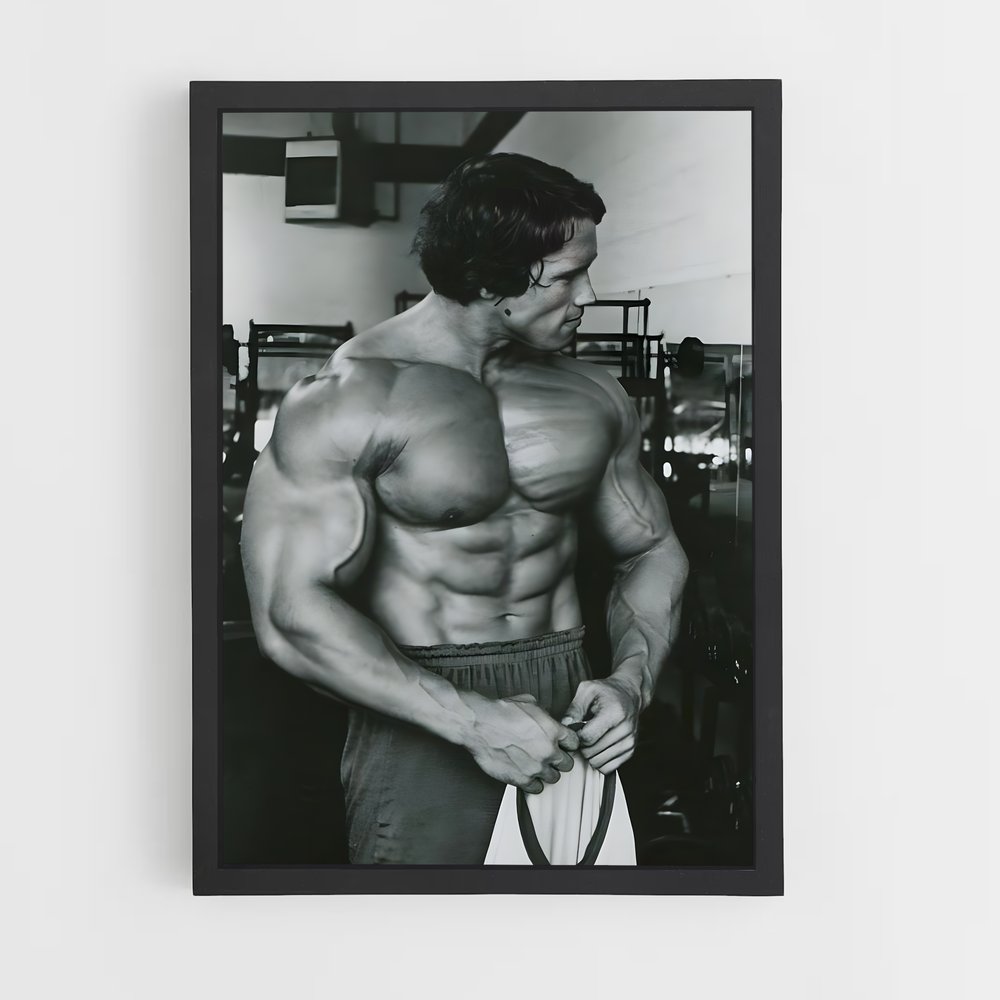 Poster Arnold Schwarzenegger Bodybuilding – affiche Musculation (vue 2)