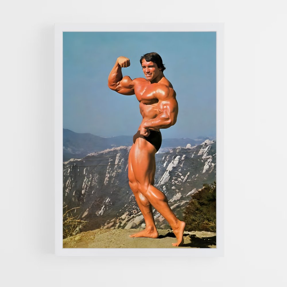 Poster Arnold Biceps – affiche Musculation (vue 3)
