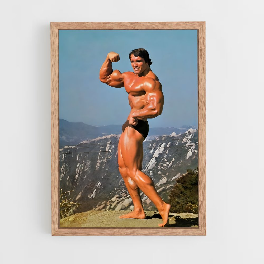Poster Arnold Biceps – affiche Musculation (vue 4)