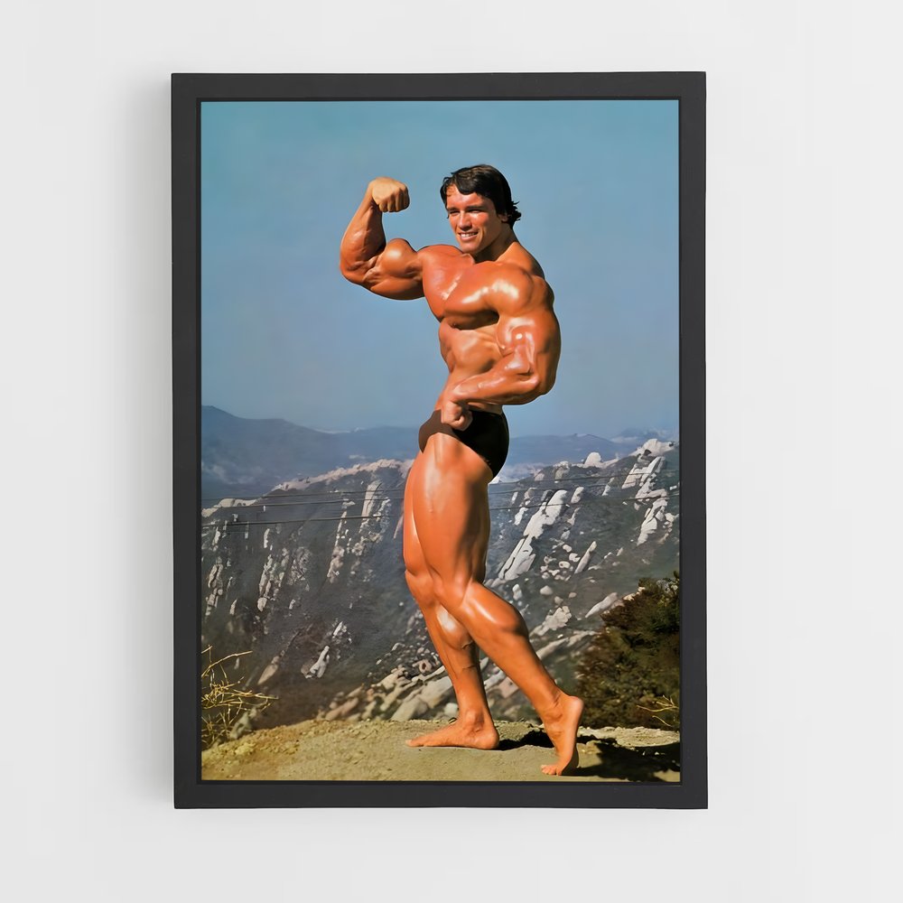 Poster Arnold Biceps – affiche Musculation (vue 2)