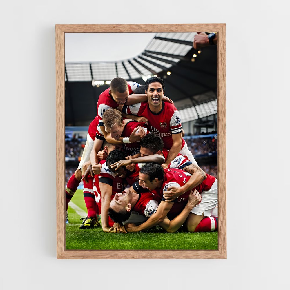 Poster Arsenal Équipe – affiche Football (vue 4)