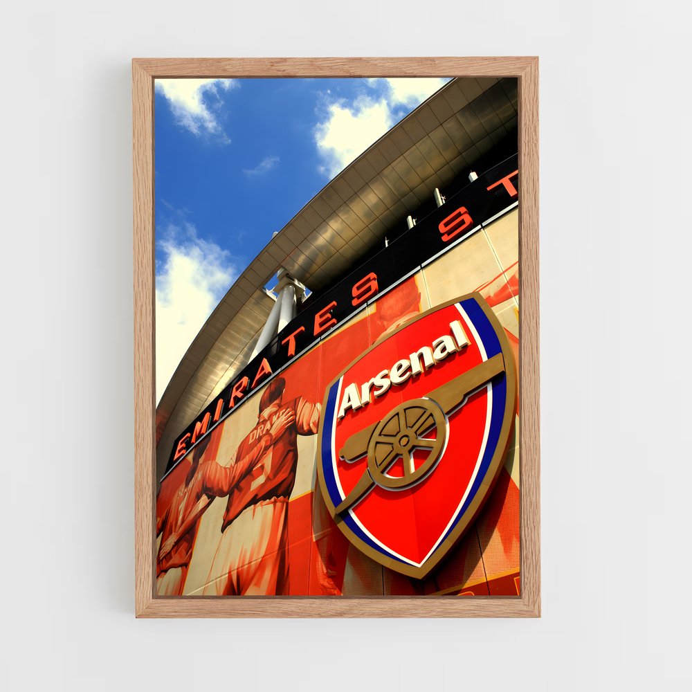 Poster Arsenal Stade – affiche Football (vue 4)