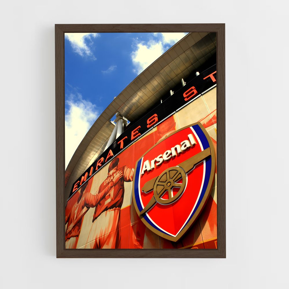 Poster Arsenal Stade – affiche Football (vue 5)