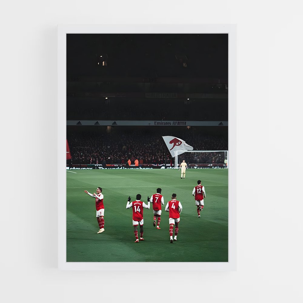 Poster Arsenal Match – affiche Football (vue 3)