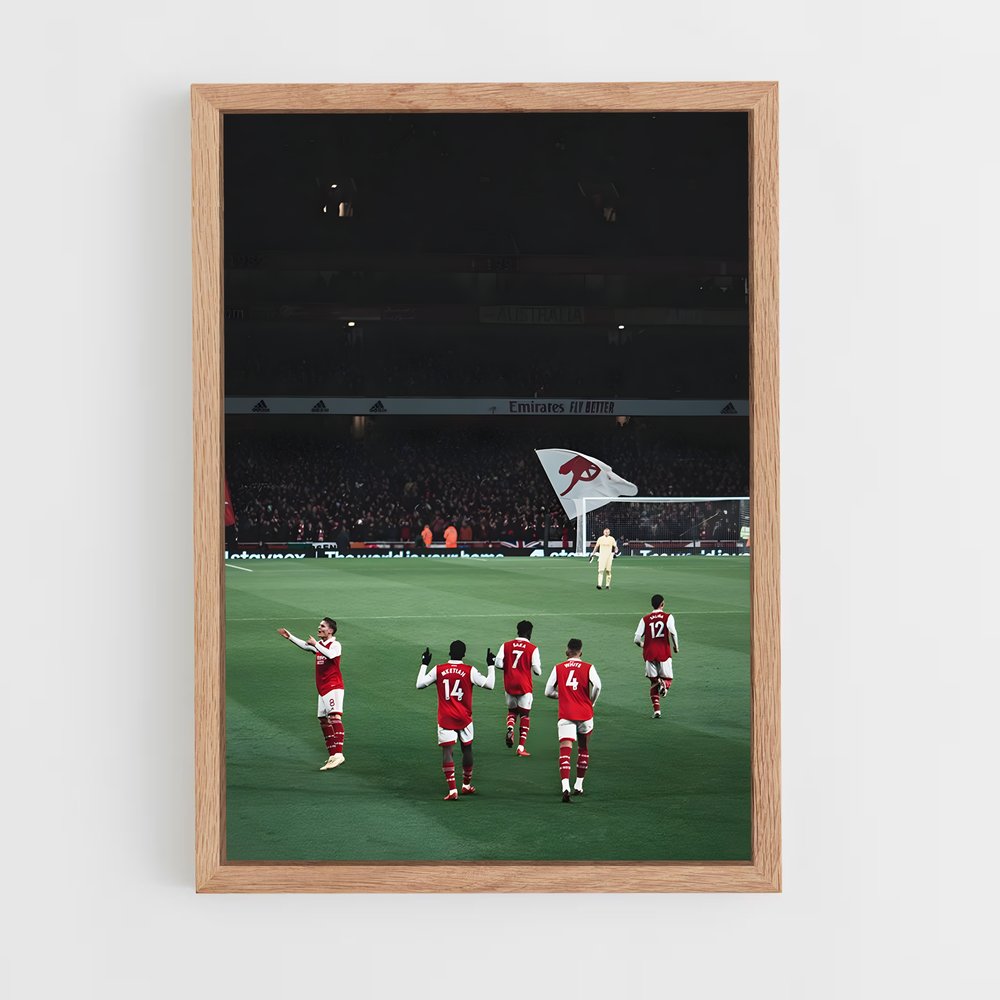 Poster Arsenal Match – affiche Football (vue 4)