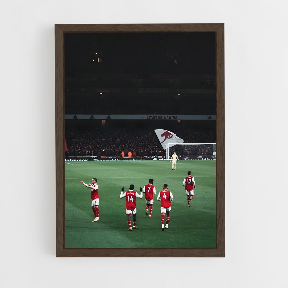 Poster Arsenal Match – affiche Football (vue 5)