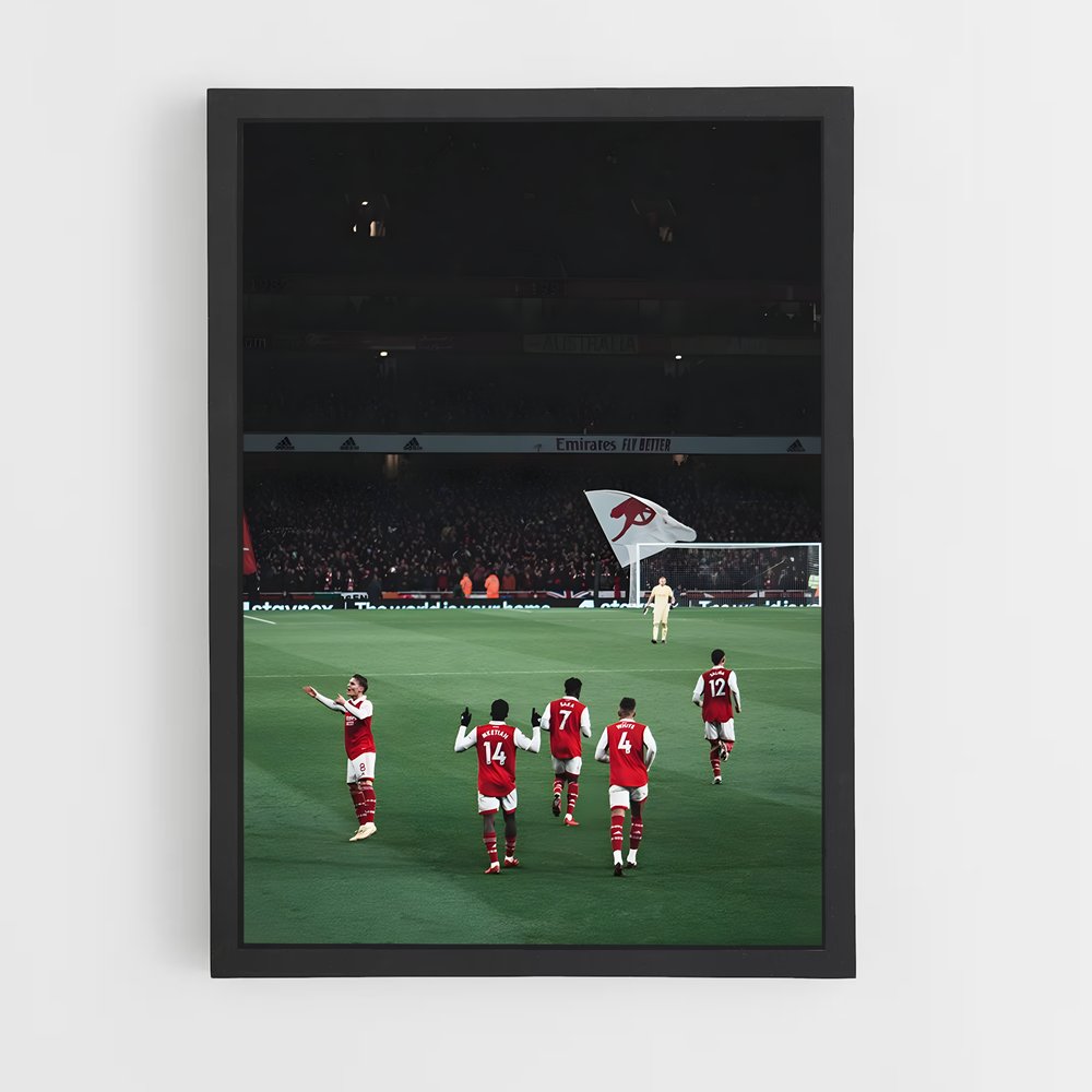 Poster Arsenal Match – affiche Football (vue 2)