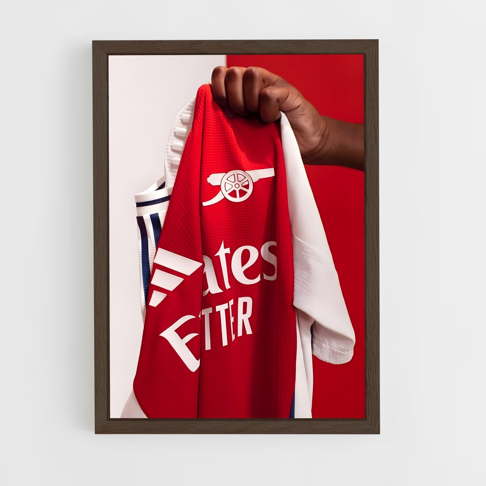 Poster Maillot Arsenal – affiche Football (vue 5)