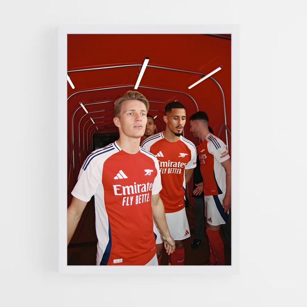 Poster Arsenal Entrée – affiche Football (vue 3)