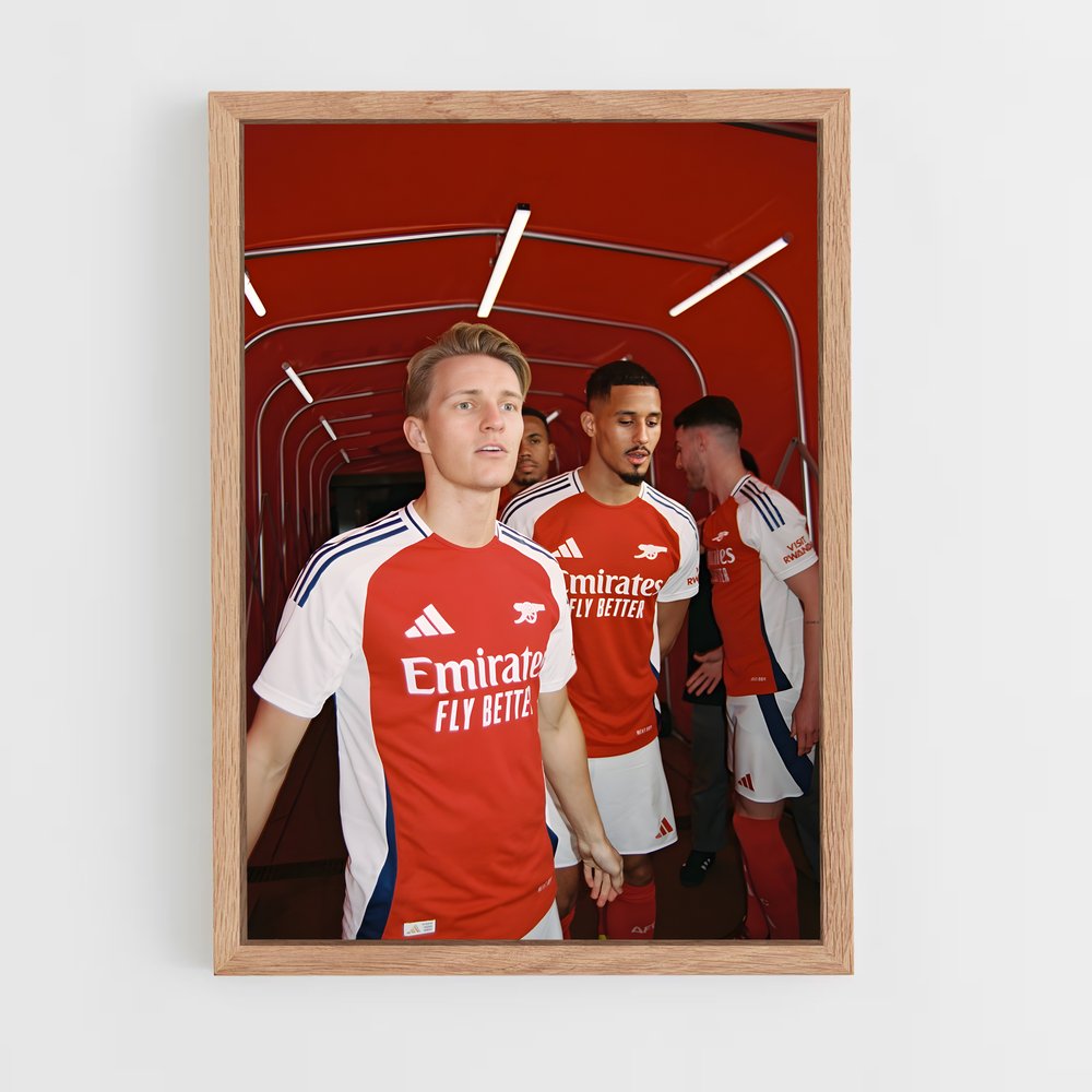 Poster Arsenal Entrée – affiche Football (vue 4)
